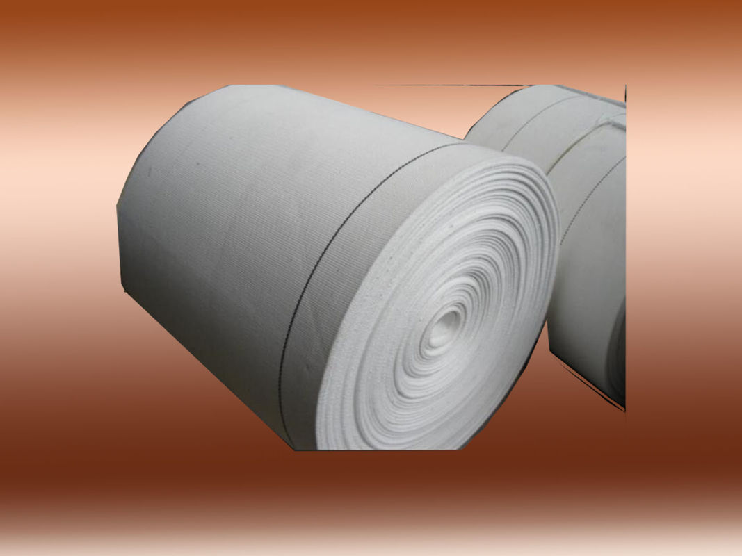 Air slide fabric for bulk cement warehous in the cement industry.